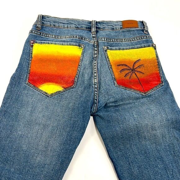 BDG Distressed Panted Pocket Skinny Jeans - Picture 1 of 13